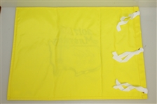 Nick Faldo Signed 2017 Masters Embroidered Flag with Winning Years JSA #T66091