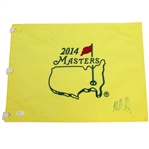 Bubba Watson Signed 2014 Masters Embroidered Flag JSA #P4469