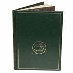 1987 Masters Tournament Annual Book - Larry Mize Winner