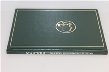 1987 Masters Tournament Annual Book - Larry Mize Winner