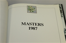 1987 Masters Tournament Annual Book - Larry Mize Winner
