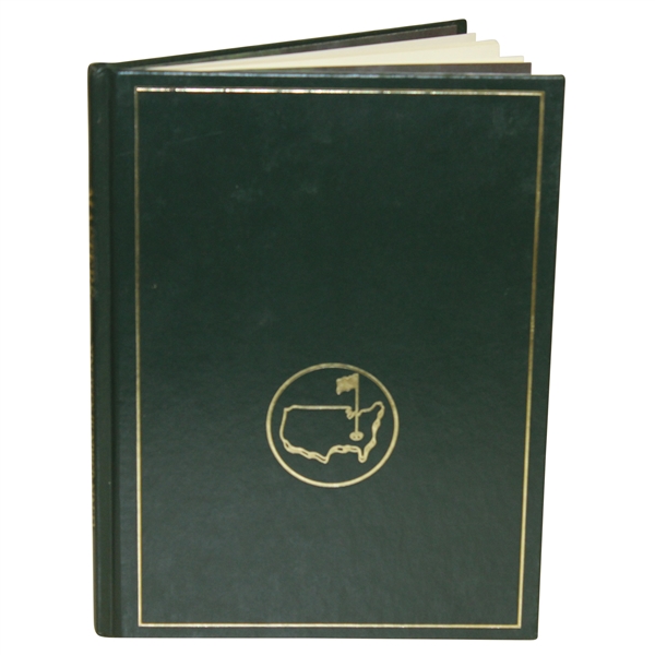 1990 Masters Tournament Annual Book - Nick Faldo Winner