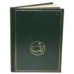 1990 Masters Tournament Annual Book - Nick Faldo Winner