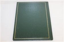 1990 Masters Tournament Annual Book - Nick Faldo Winner