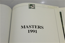 1991 Masters Tournament Annual Book - Ian Woosnam Winner