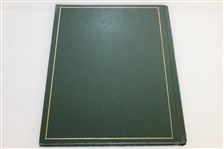Ben Crenshaw Signed 1995 Masters Tournament Annual Book JSA ALOA