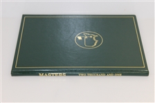 2001 Masters Tournament Annual Book - Tiger Woods' 2nd Green Jacket