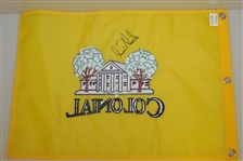 Annika Soernstam Signed Colonial Country Club Flag JSA ALOA