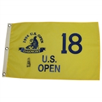 Ernie Els Signed 1994 US Open Championship at Oakmont Flag JSA ALOA