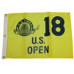 Ernie Els Signed 1997 US Open at Congressional Country Club Flag JSA ALOA