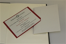2010 Memorial Tournament Book Honoring Seve Ballesteros #168/250 by John Huggan & Invitation