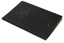1927 US Open Championship at Oakmont CC Program Hardbound Version - Tommy Armour Winner