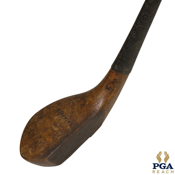 R. Simpson Transitional Long Nose Driver - Stamped R. Simpson In Head w/ Lambskin Grip