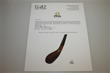 George Forrester Long Nose Club w/ Lambskin Grip & Shaft Stamp
