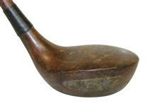 AH Findlay - Wright & Ditson Socket Head Wood Shafted Play Club w/ Shaft Stamp