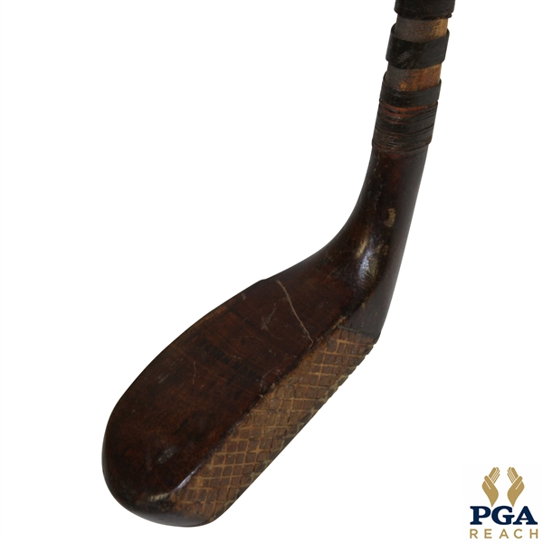 Jack White Long Nose Putter Stamped Jack White w/ Leather Grip