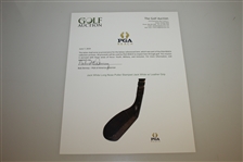 Jack White Long Nose Putter Stamped Jack White w/ Leather Grip