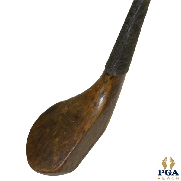 Roy Grinnell Long Nose Wood Shafted Spliced Wood - Circa 1900