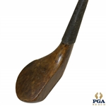 Roy Grinnell Long Nose Wood Shafted Spliced Wood - Circa 1900