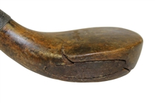 Roy Grinnell Long Nose Wood Shafted Spliced Wood - Circa 1900