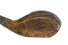 Roy Grinnell Long Nose Wood Shafted Spliced Wood - Circa 1900