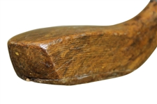 Roy Grinnell Long Nose Wood Shafted Spliced Wood - Circa 1900