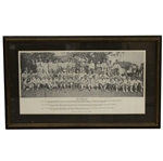1935 Augusta Invitational Tournament (Masters) Field Photo - Framed