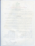 1959 Augusta National February Press Release of Clifford Roberts-Announces Jack Nicklaus' First Invite to Play & Arnold Palmer Permanent Spot