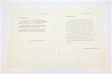 1964 Masters Tournament Daily News Bulletins - 8 Pages - Palmer Win