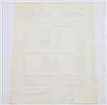 1964 Masters Sunday Final Press Bulletin - Palmer Final Masters Win - April 12, 1964