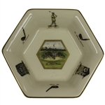 Road Bunker St Andrews Dish w/ James Braid by Pointers of London Illustrated by Bill Waugh