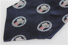 1972 US Open at Pebblie Beach Tie by Robert Talbott - Nicklaus Victory