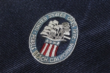 1972 US Open at Pebblie Beach Tie by Robert Talbott - Nicklaus Victory