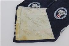 1972 US Open at Pebblie Beach Tie by Robert Talbott - Nicklaus Victory