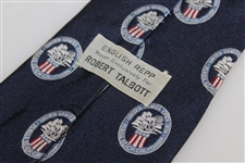 1972 US Open at Pebblie Beach Tie by Robert Talbott - Nicklaus Victory