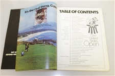1972 US Open at Pebble Beach Program - Jack Nicklaus Victory