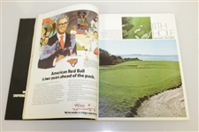 1972 US Open at Pebble Beach Program - Jack Nicklaus Victory