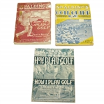 Spalding Publications Grouping Circa 1910s - 1920s - Bobby Jones