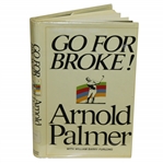 Arnold Palmer Signed Go For Broke Book JSA ALOA