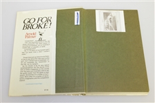 Arnold Palmer Signed 'Go For Broke' Book JSA ALOA