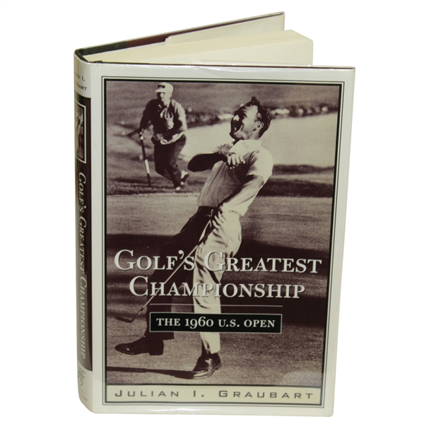 Arnold Palmer Signed Golfs Greatest Champion: The 1960 US Open Book JSA ALOA
