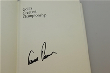 Arnold Palmer Signed 'Golf's Greatest Champion: The 1960 US Open' Book JSA ALOA