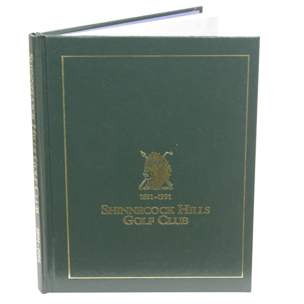 Ray Floyd & Corey Pavin Signed Shinnecock Hills Golf Club 1891 - 1991 Book - Winners JSA ALOA
