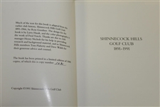 Ray Floyd & Corey Pavin Signed Shinnecock Hills Golf Club 1891 - 1991 Book - Winners JSA ALOA
