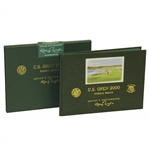 2000 US Open at Pebble Beach Artists Sketchbook Deluxe Edition by Kenneth Reed w/ Slipcase 81/250