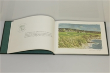 2000 US Open at Pebble Beach Artist's Sketchbook Deluxe Edition by Kenneth Reed w/ Slipcase 81/250