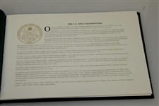 2002 US Open at Bethpage Artist's Sketchbook Deluxe Edition by Kenneth Reed w/ Slipcase 81/250