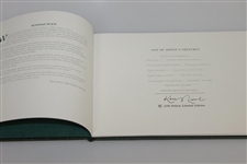 2002 US Open at Bethpage Artist's Sketchbook Deluxe Edition by Kenneth Reed w/ Slipcase 81/250