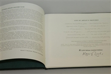 2003 US Open at Olympia Fields Artist's Sketchbook Deluxe Edition by Kenneth Reed w/ Slipcase 81/250