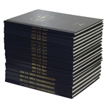 US Open Annuals 2000 - 2017 Complete Set - Excellent Condition